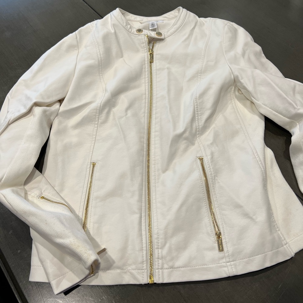 Calvin Klein leather jacket